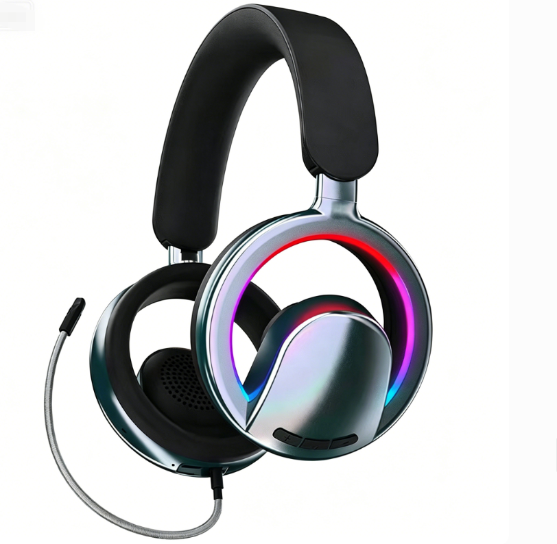 Over-Ear Gaming Headset with Microphone